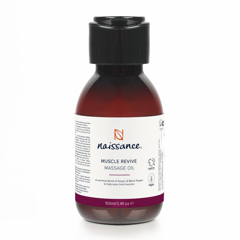 زيت تدليك دافئ نايسنس مصل 100 مل - مزيج دافئ للأنسجة العميقة مع الزنجبيل والفلفل الأسود والعنبر - علاج تدليك مهدئ للعضلات المؤلمة، تخفيف المفاصل واستعادة النشاط الرياضي